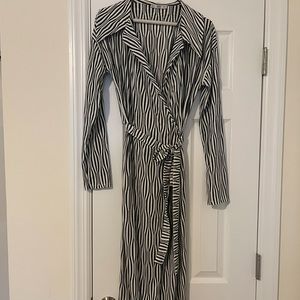 Zara - Striped Shirt Dress